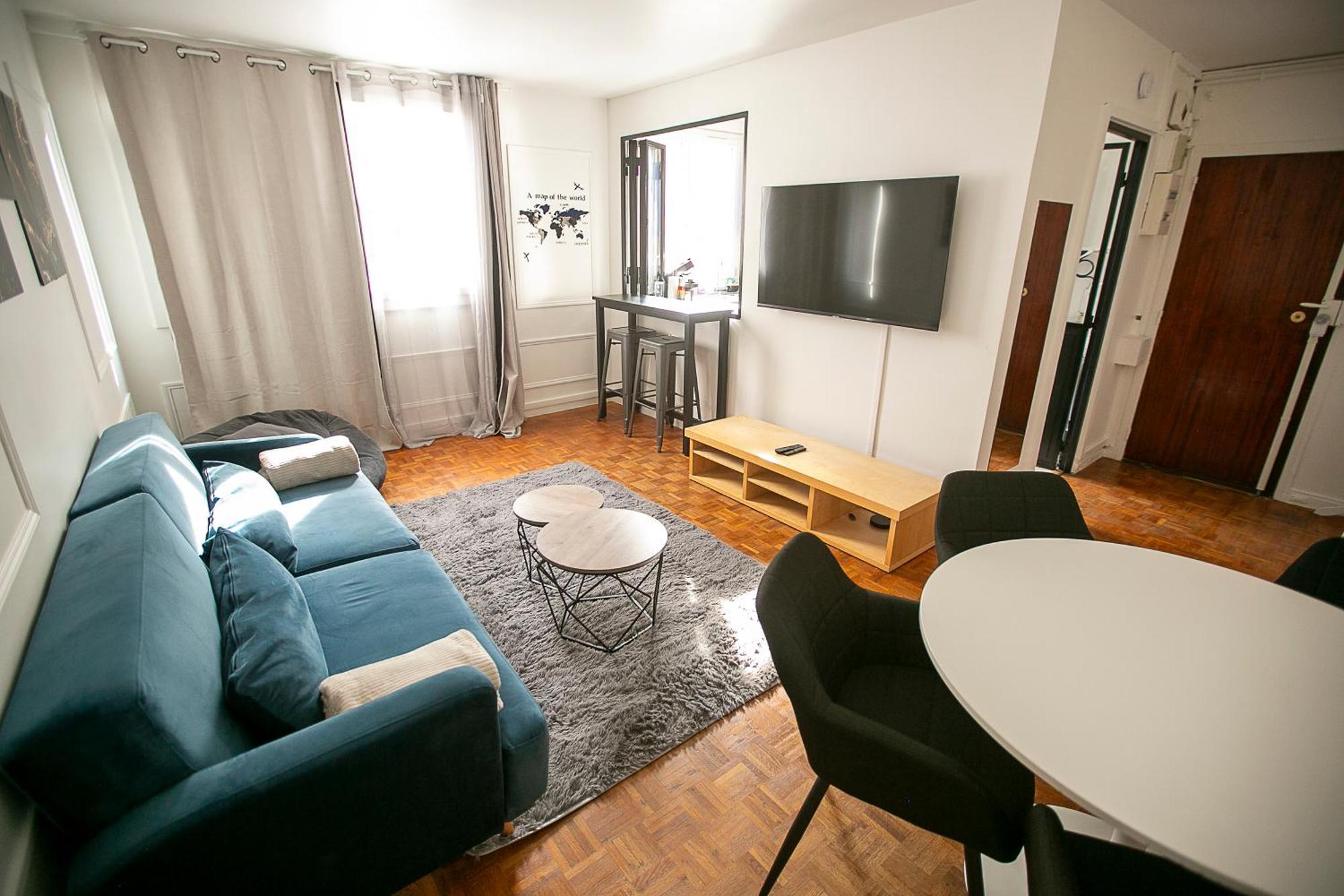 Luxury Appartement Batignole Париж Екстериор снимка