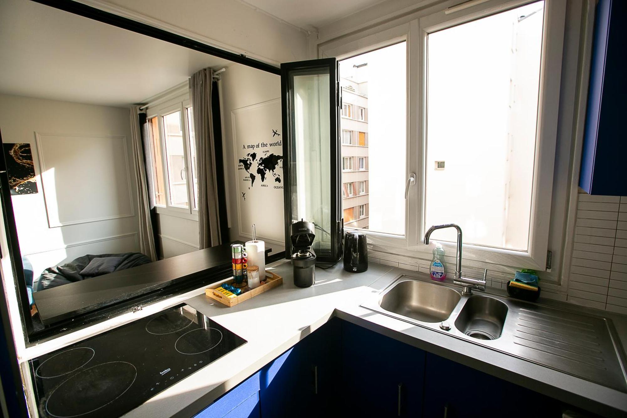 Luxury Appartement Batignole Париж Екстериор снимка