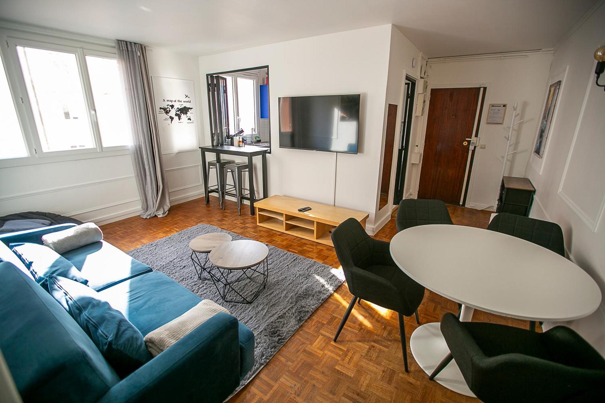 Luxury Appartement Batignole Париж Екстериор снимка